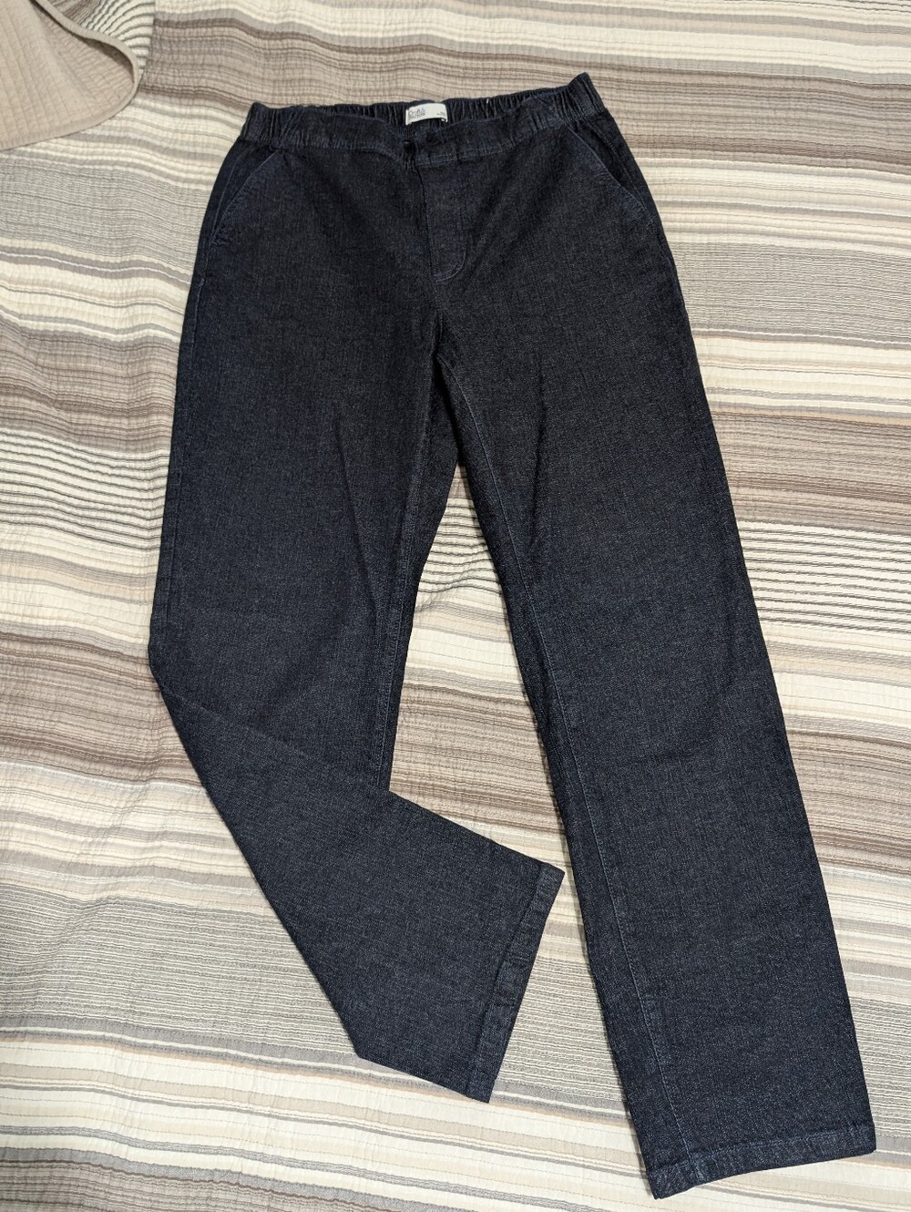 Women's Croft & Barrow Classic Pull-On Straight Leg Jeans
